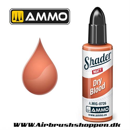 AMIG 0726  DRY BLOOD  - SHADER MATT - 10 ML